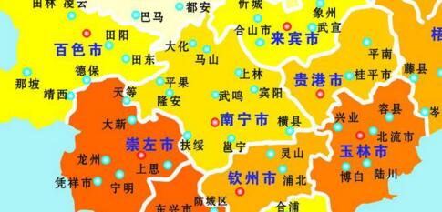 廣西有多少個(gè)市？多少個(gè)縣級市？多少個(gè)地級市？哪個(gè)最富裕？哪個(gè)發(fā)展最快？